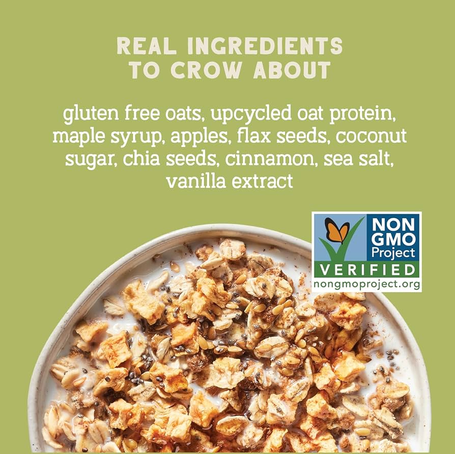 Amazon.com: Seven Sundays Protein Oats, Apple Cinnamon, 32